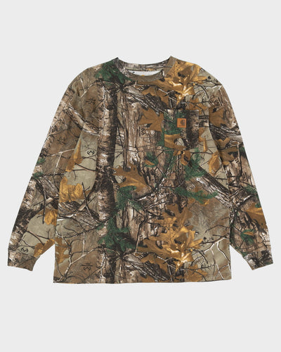 Carhartt Long Sleeve Camo T-Shirt - XL