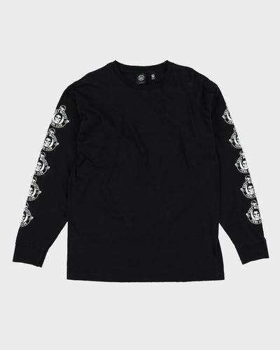 Misfits X Obey Long Sleeve Black T-Shirt - L