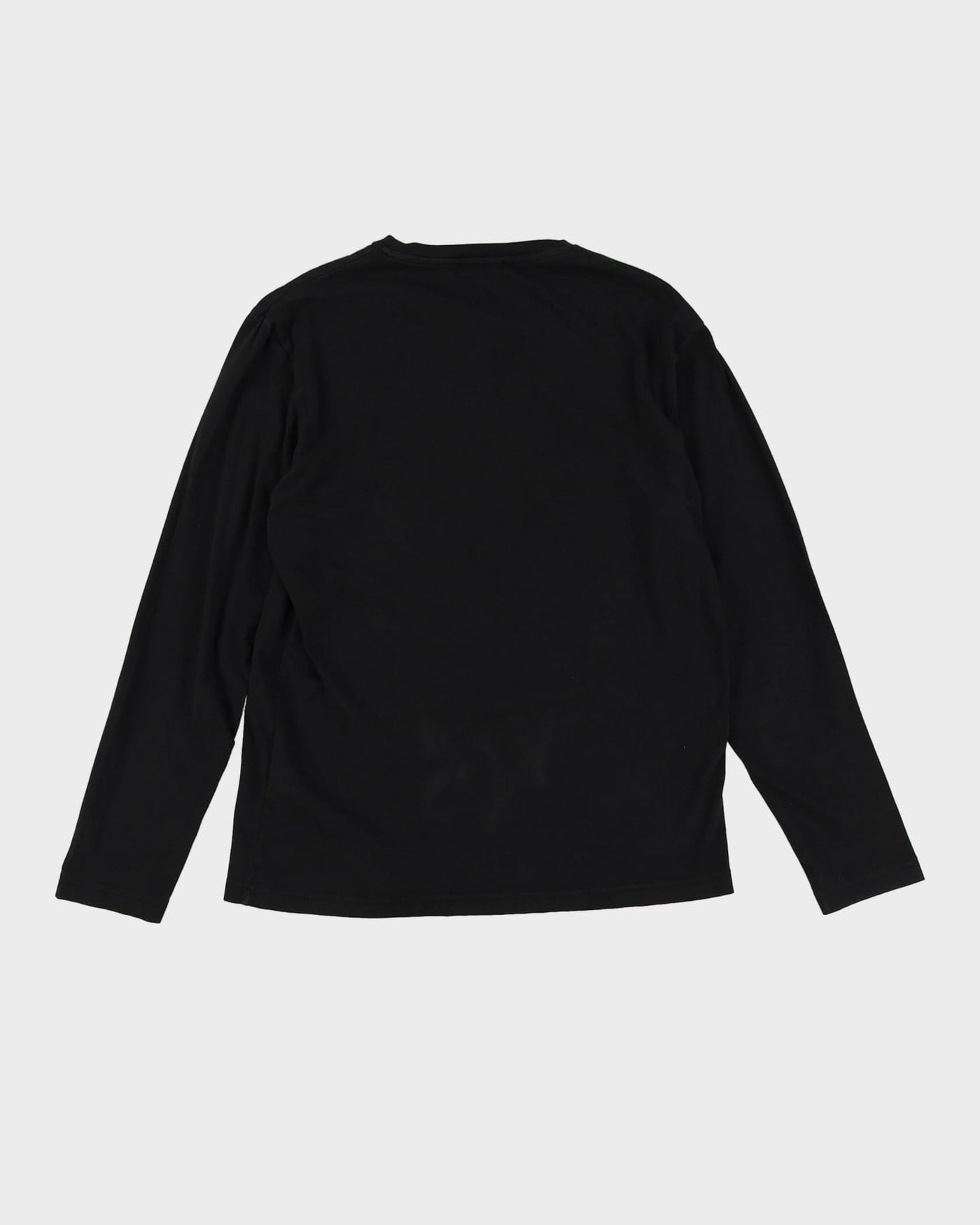 Versace Jeans Tiger Graphic Black Long-Sleeve T-Shirt - L