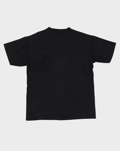 1990s ACDC Rock N Roll Train Black Graphic Band T Shirt - L