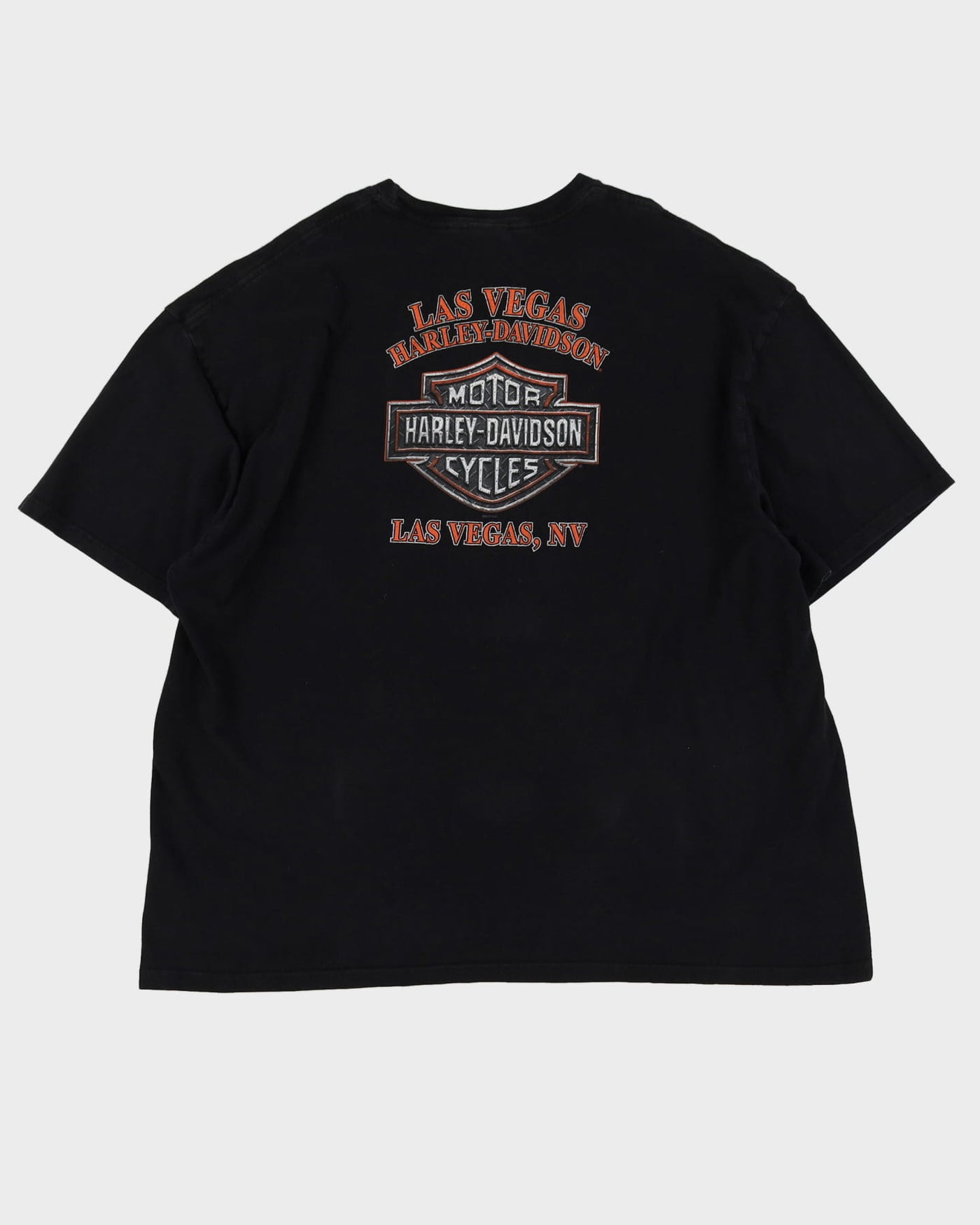 Harley Davidson Las Vegas Black Graphic T Shirt - XXL