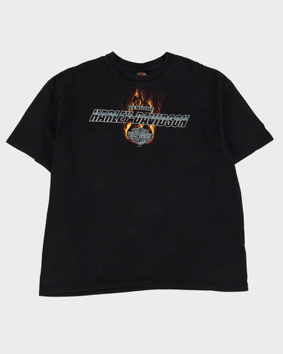 Harley Davidson Mississauga Canada Black Graphic T Shirt - XXL