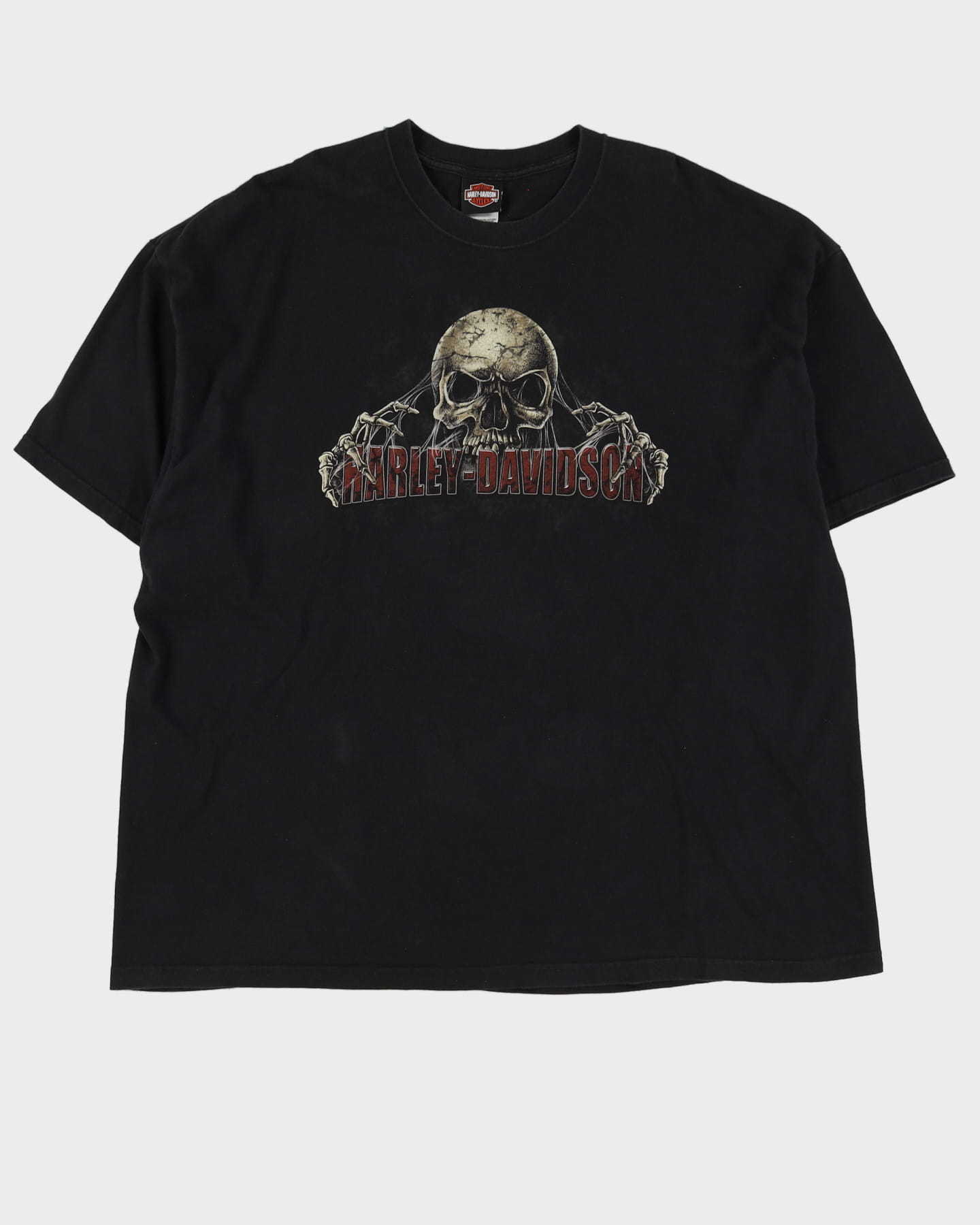 Harley Davidson The Baddest Of The Bay Black Graphic T Shirt - 4XL
