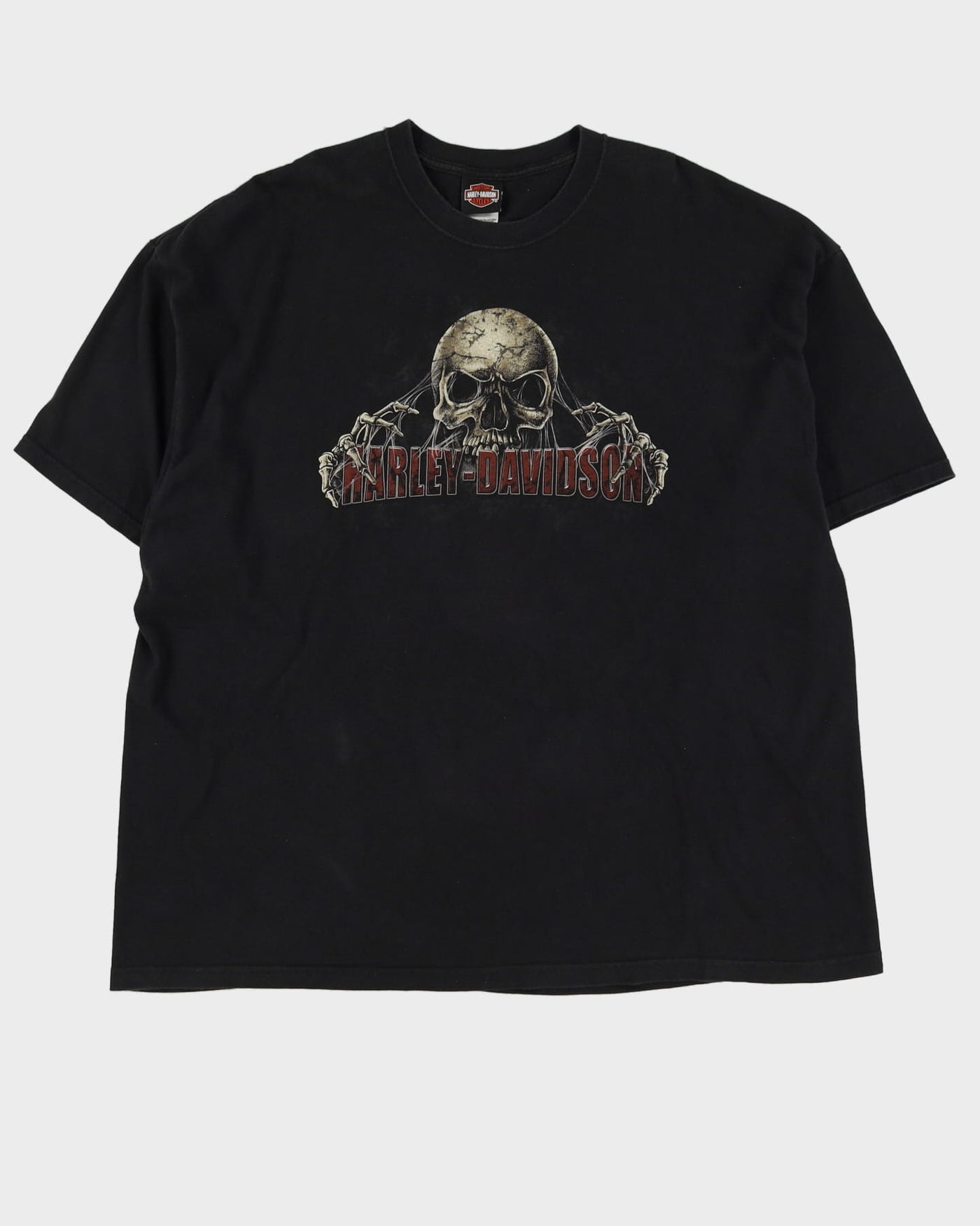 Harley Davidson The Baddest Of The Bay Black Graphic T Shirt - 4XL