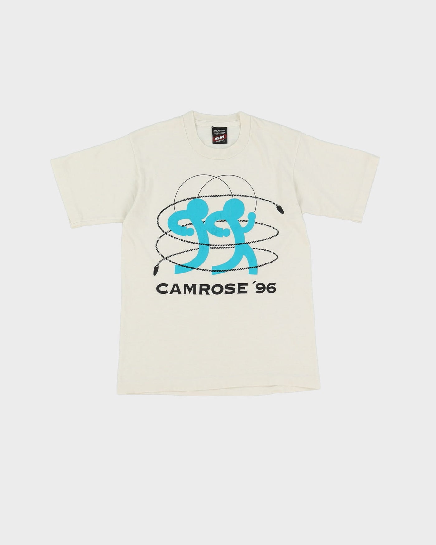 1996 Camrose Skipping White Screen Stars T Shirt - XS