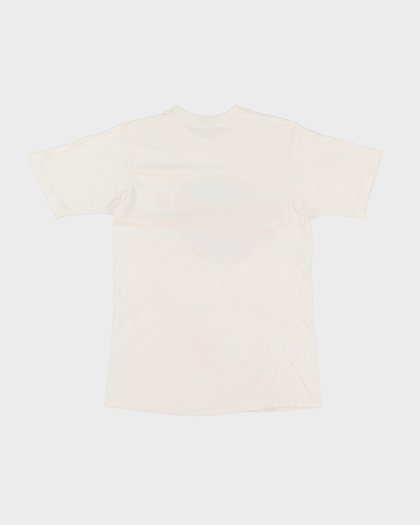 80s Powdermilk Biscuits White Screen Stars T Shirt - S