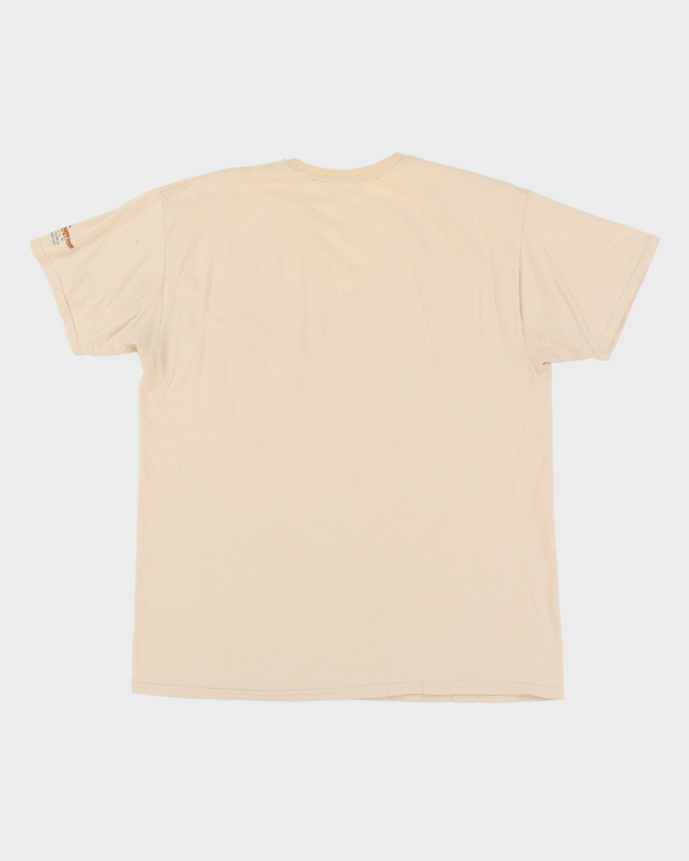 Indiana Jones And The Adventures Of Archaeology Exhibition Beige Graphic T-Shirt - XL
