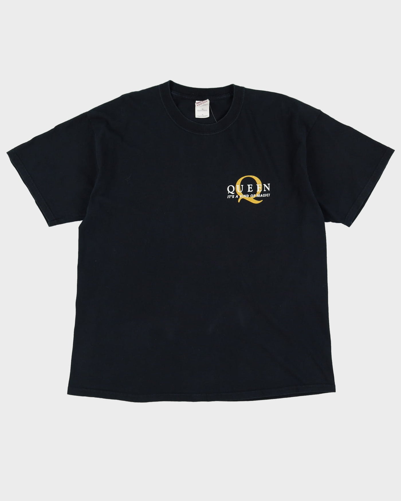 Early 00s Queen Its A King Of Magic Black Graphic Band T-Shirt - XL
