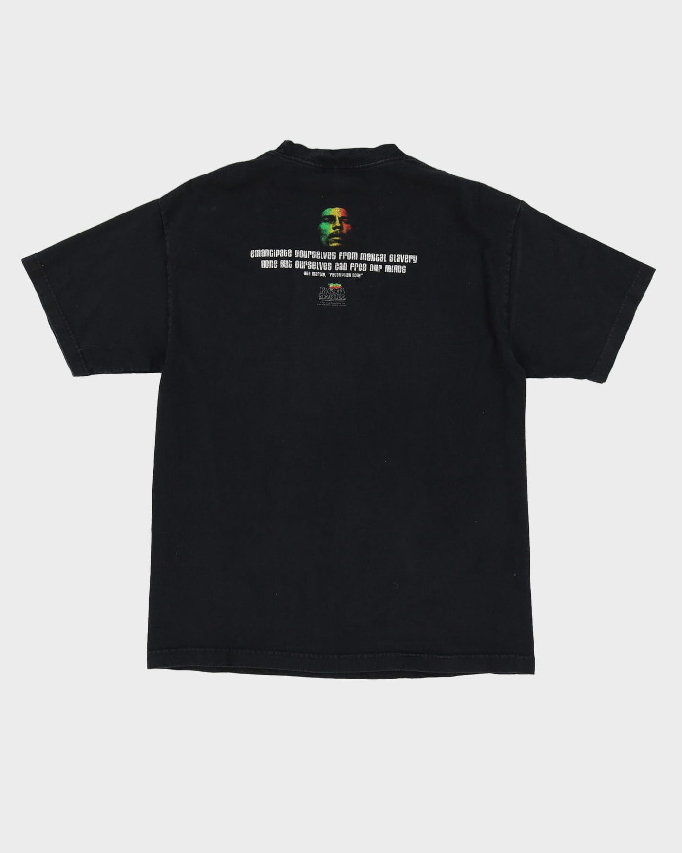 2007 Zion Tag Bob Marley Black Graphic Band T-Shirt - L