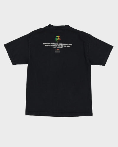 2007 Zion Tag Bob Marley Black Graphic Band T-Shirt - L