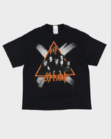Def Leppard 2003 Tour Black Graphic Band T-Shirt - XL