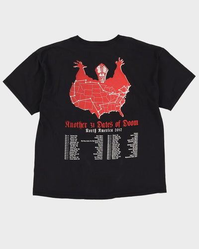 2012 Ghost Black Band T-Shirt - XXL