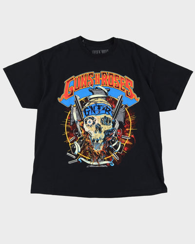 2017 Guns'N'Roses Tour Black Band T-Shirt - XXL