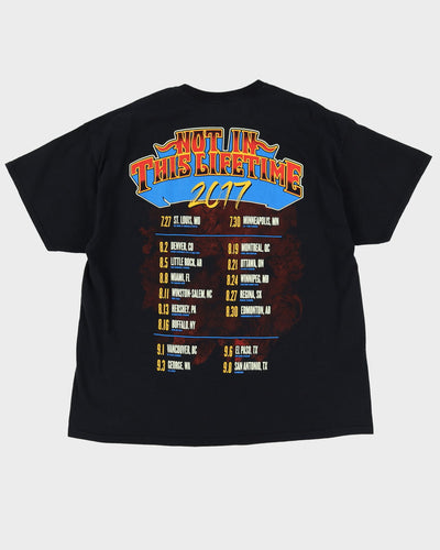 2017 Guns'N'Roses Tour Black Band T-Shirt - XXL