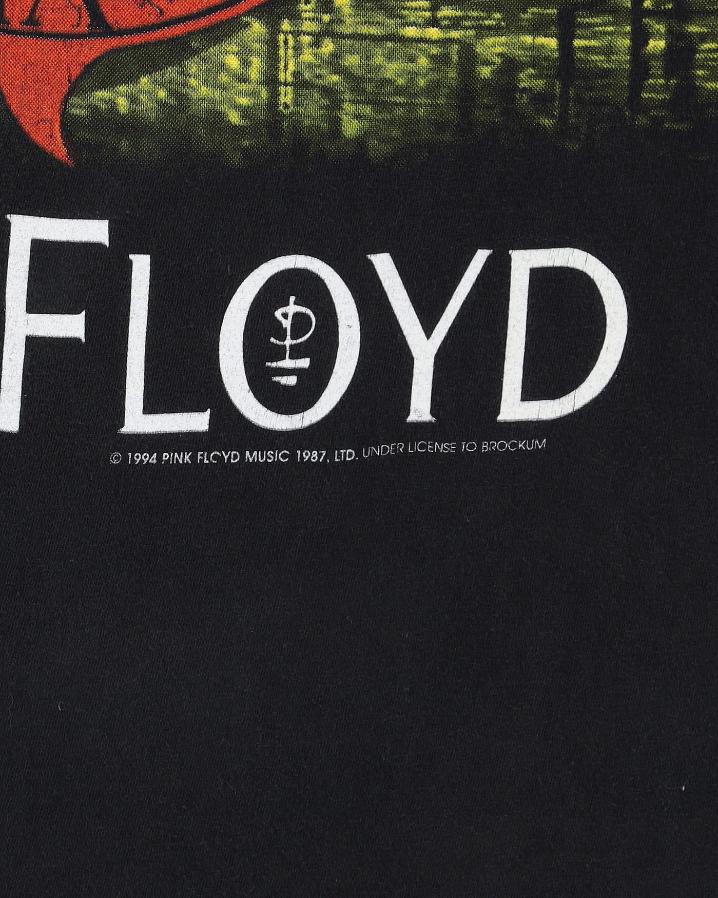 1994 Pink Floyd Tour Single Stitch Brockum Black Band T-Shirt - L