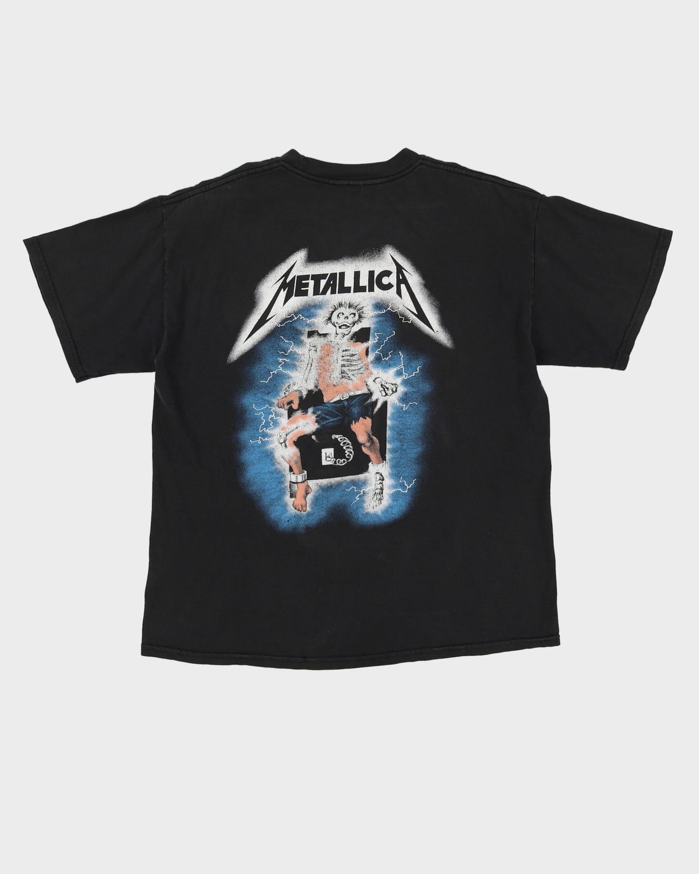 Thrashed 2003 Metallica Kill 'Em All Double Sided Graphic Band T-Shirt - L