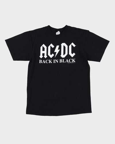 ACDC 2003 Back In Black Graphic Band T-Shirt - L