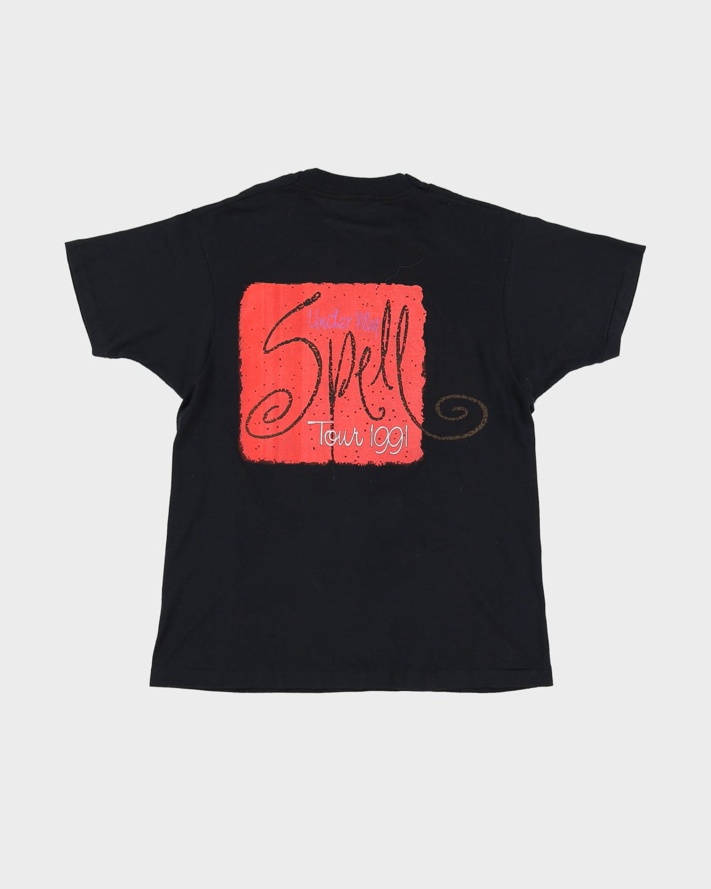 1991 Paula Abdul Under My Spell Single Stitch Screen Stars Band T-Shirt - M