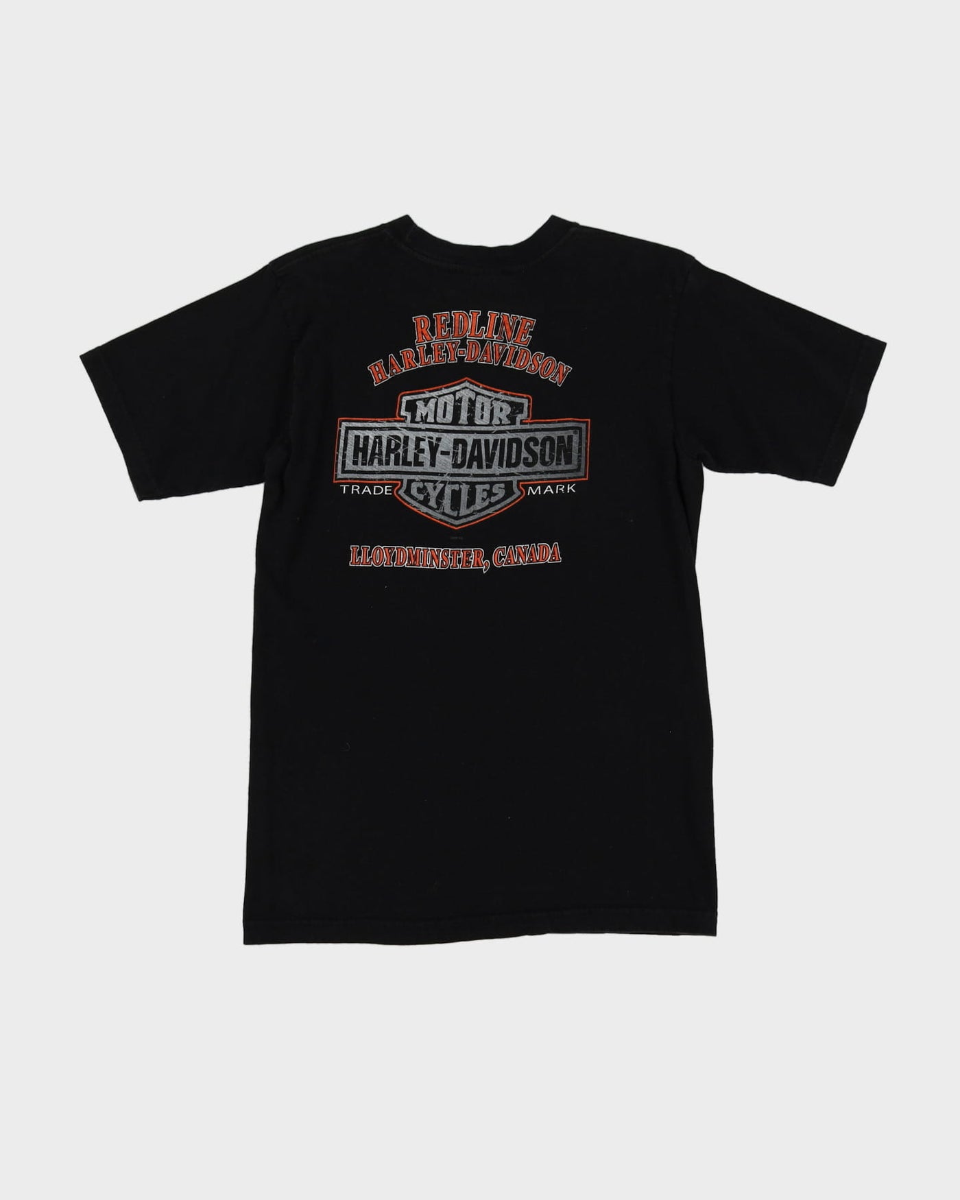 2008 Harley Davidson Black Ride With Style Graphic T-Shirt - S