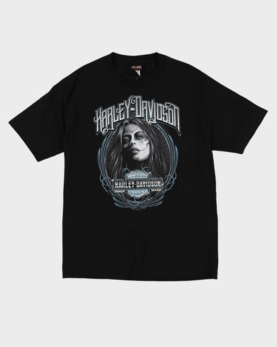 2016 Harley Davidson Black Cancun Timeless Legends Graphic T-Shirt - L