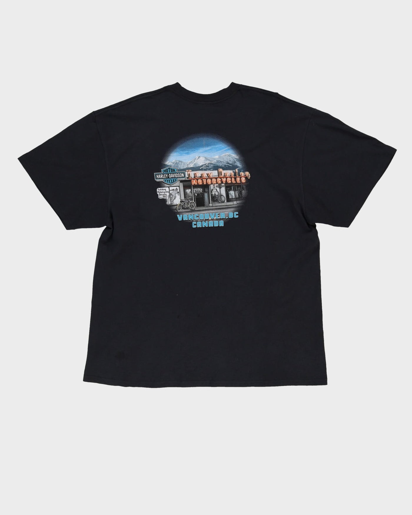 New With Tags 2019 Harley Davidson Black Graphic Pocket T-Shirt - XXL