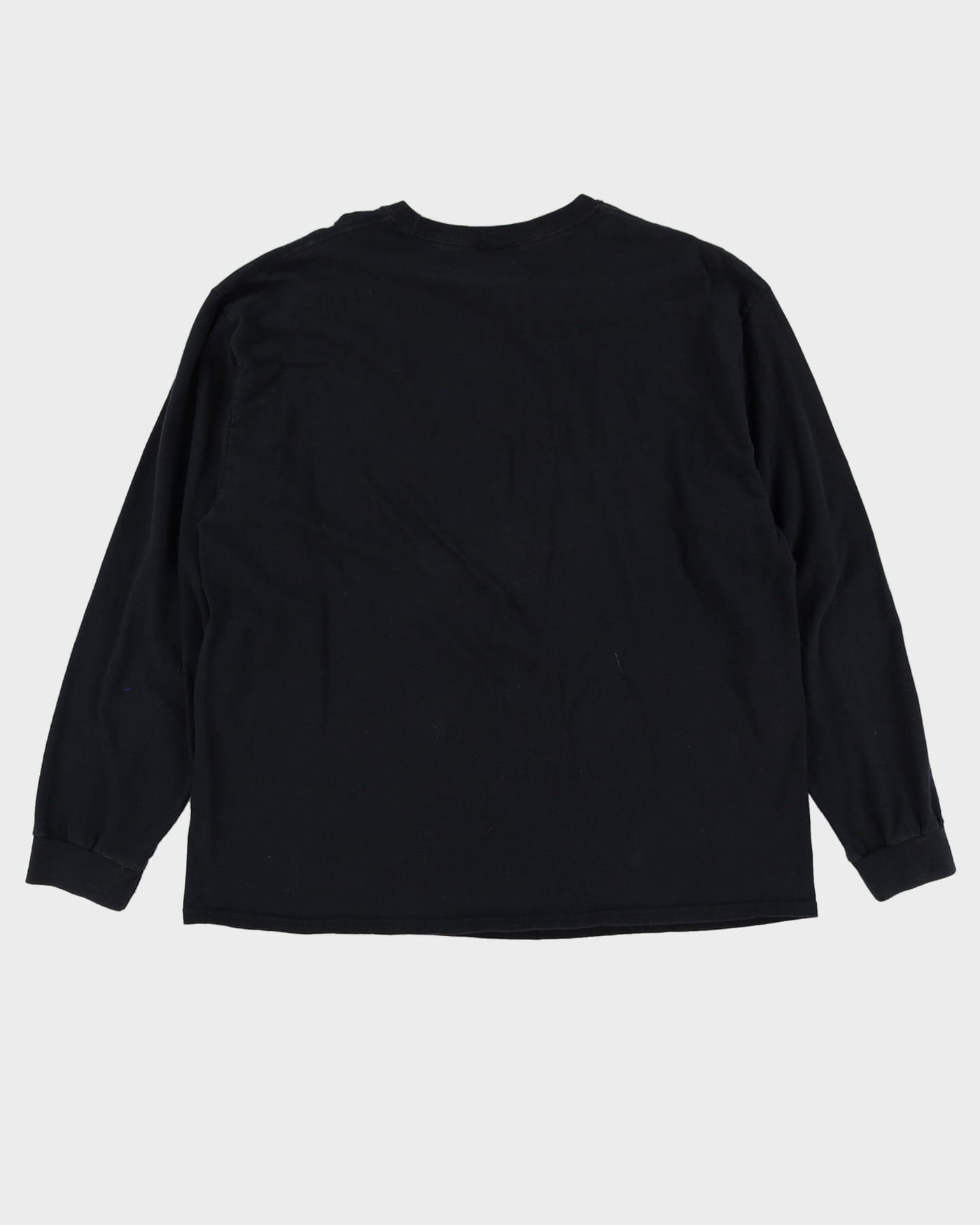 Thrasher Basic Logo Black Long Sleeve Graphic T-Shirt - XL