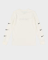 Nike 'Just Do It' White Long Sleeve T-Shirt - M