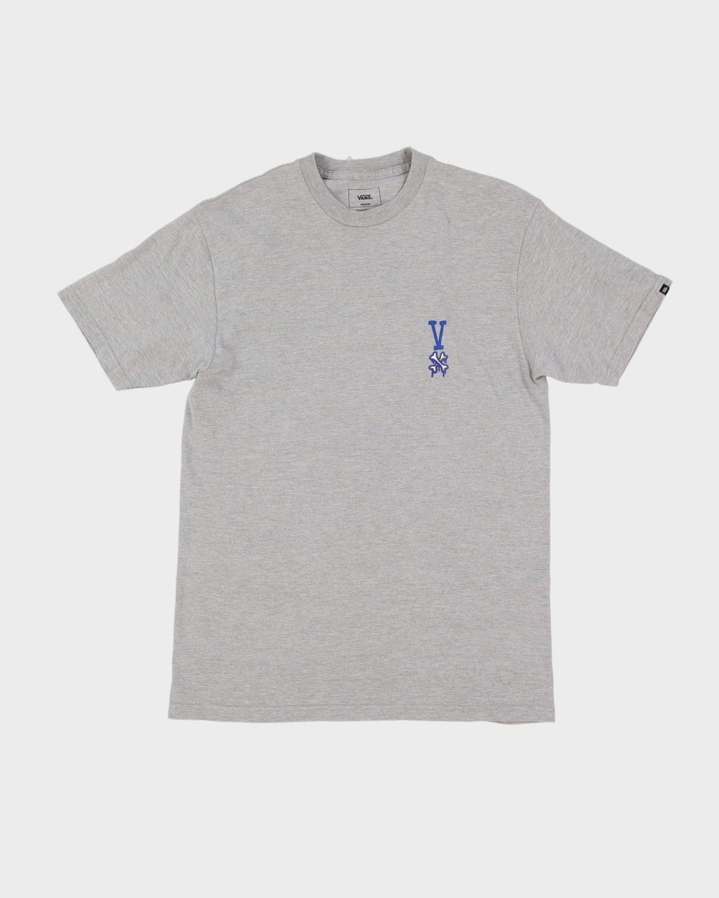 Vans Grey Classic Fit Back Print T-Shirt - M
