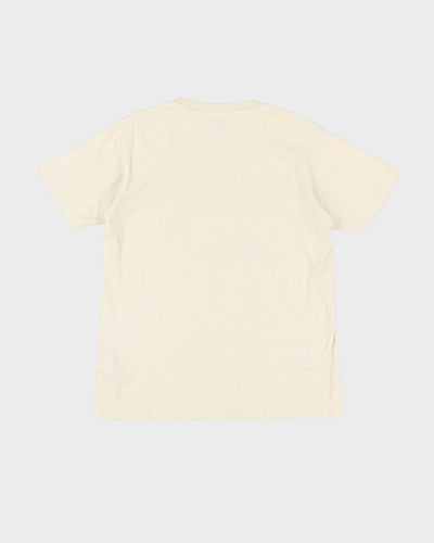 Diesel Feared By All Beige Graphic T-Shirt - M