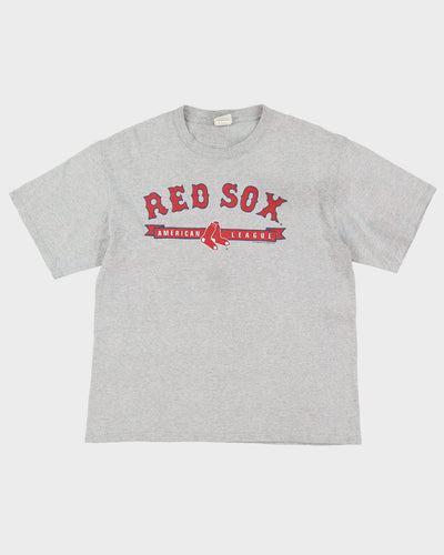 2007 Lee Boston Red Sox MLB Grey T-Shirt - L