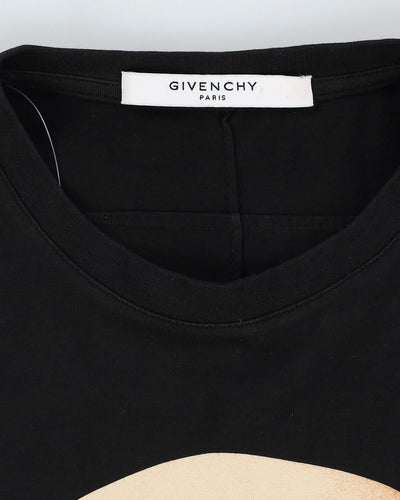 Givenchy Skull Graphic Black T-Shirt - M