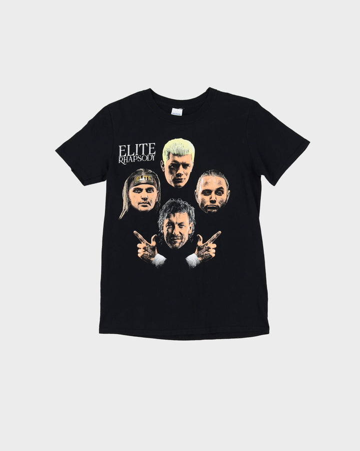 AEW All Elite Wrestling Elite Rhapsody Cody Rhodes Black T-Shirt - S