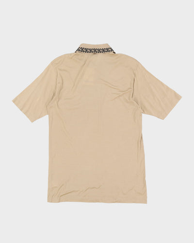 90s Givenchy Beige Polo Shirt - S / M