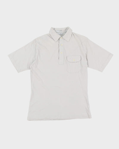 90s Christian Dior Grey Polo Shirt - M