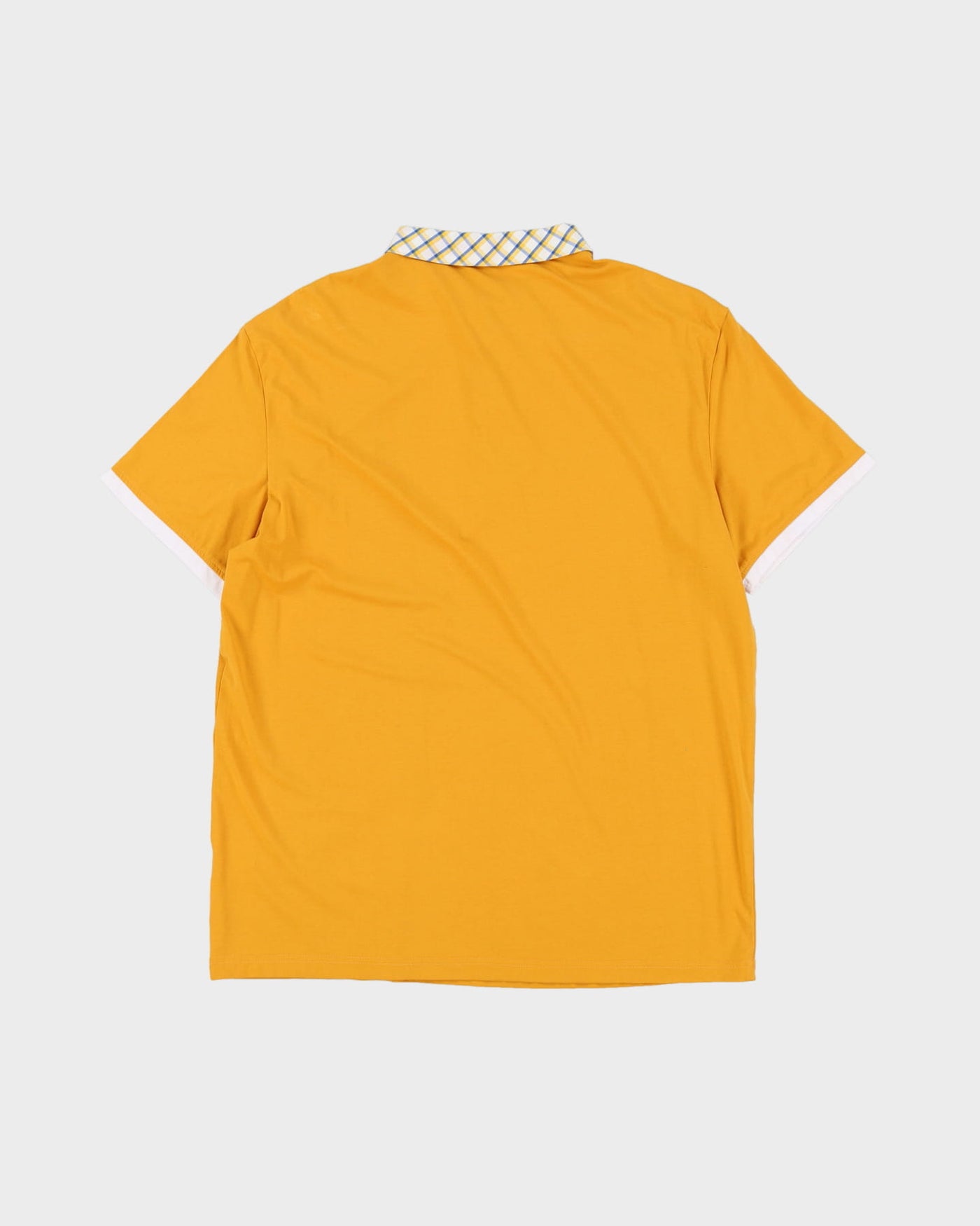 00s Playboy Yellow Polo Shirt - L