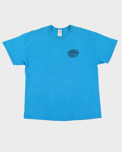 Albany Rifle & Pistol Club Blue Graphic T-Shirt - XL