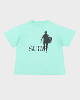 80s 'Surf' Boxy Fit Single Stitch Graphic T-Shirt - L