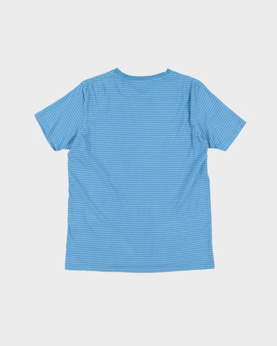 Levi's Blue / White Striped Pocket T-Shirt - M