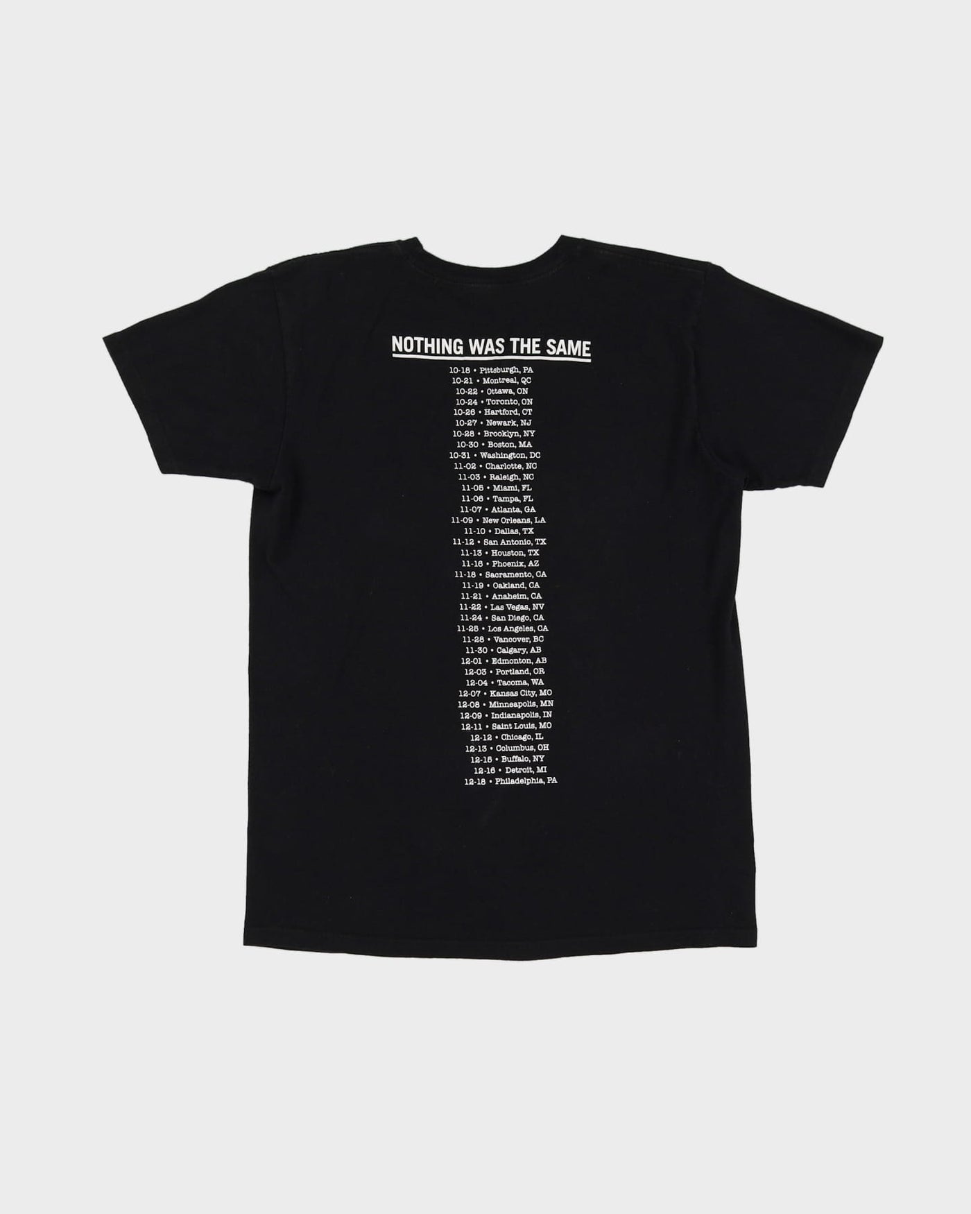 Drake Nothing Was The Same Tour Graphic Band T-Shirt - M