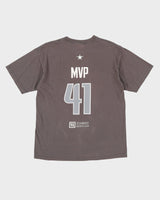 Dirk Nowitzki MVP #41 Dallas Mavericks Grey T-Shirt - L