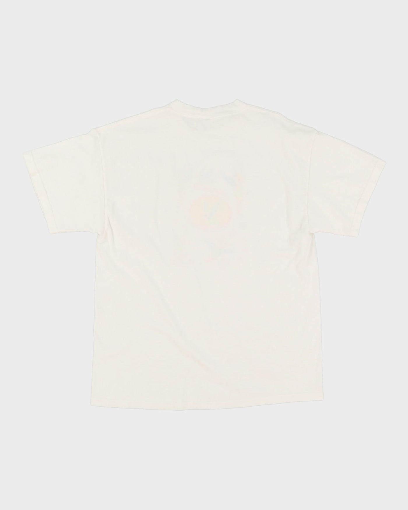 90s Tinkerbell White Graphic T-Shirt - L