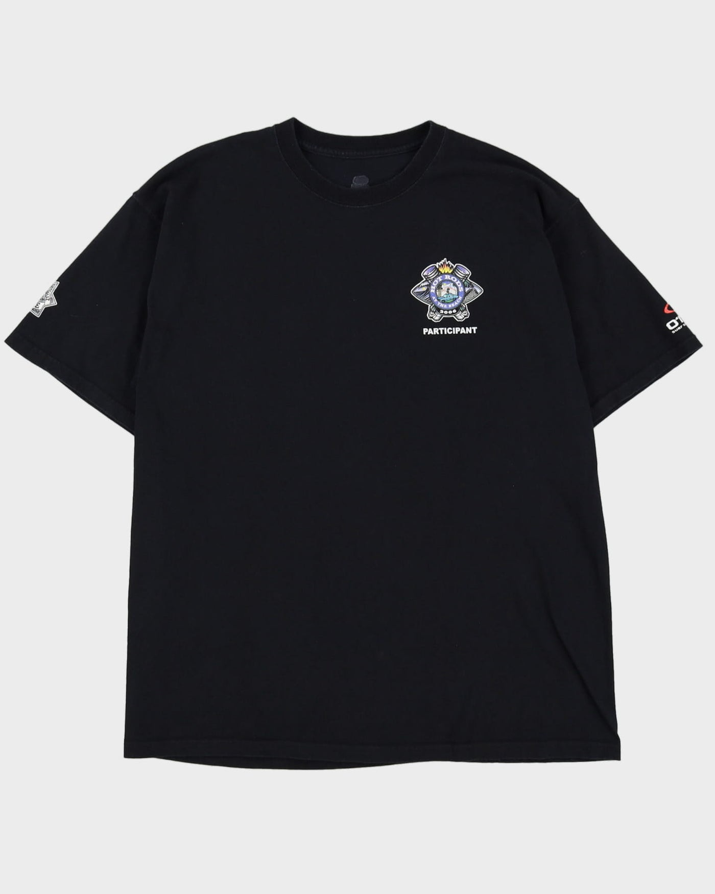 2006 Annual Hot Rods At The Beach Black Graphic T-Shirt - L