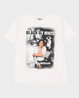 Early 00s Michael Jackson Black Or White Graphic T-Shirt - L