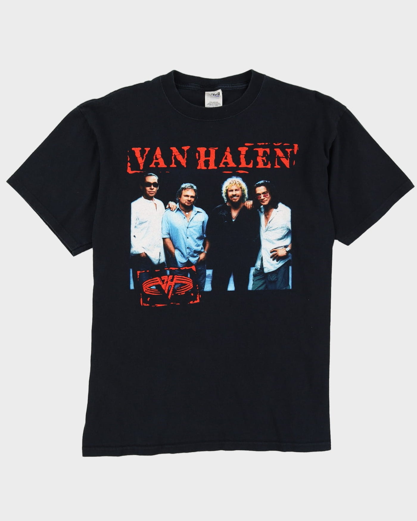 2004 Van Halen Black Graphic Tour Band T-Shirt - L