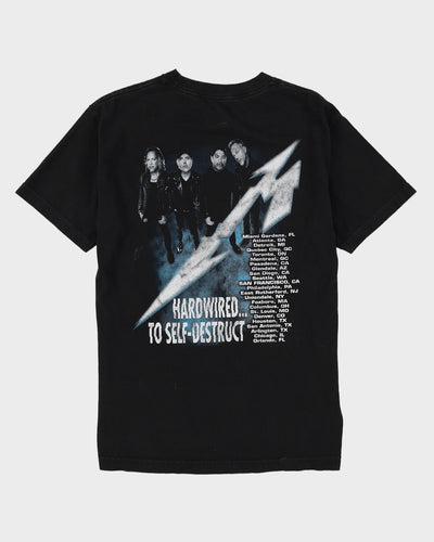 00s Metallica Hardwired To Self Destruct Black Graphic Band T-Shirt - M