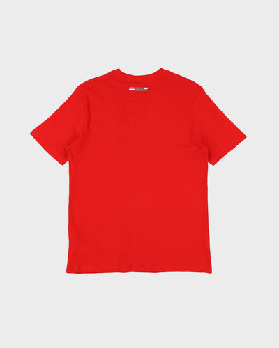 New With Tags Ferrari Red Big Logo T-Shirt - S