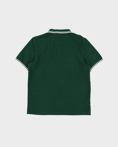 Fred Perry Green Slim Fit Polo Shirt - L