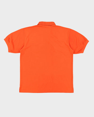 Lacoste Orange Polo Shirt - L