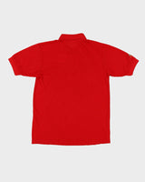 80s Lacoste Red Polo Shirt - S / M