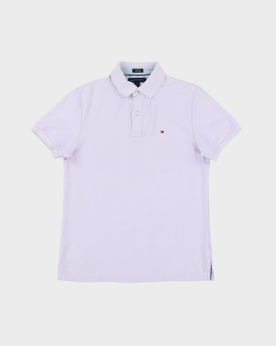 Tommy Hilfgier Light Purple Polo Shirt - M
